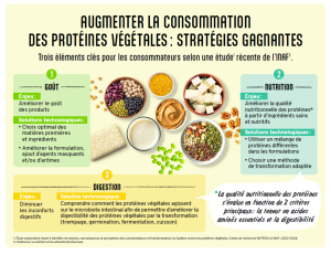 Augmenter la consommation des protéines végétales : stratégies gagnantes – R&D