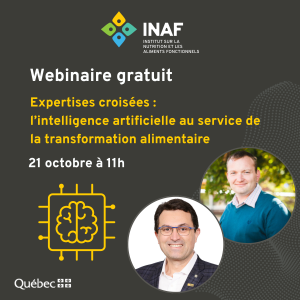 Expertises croisées : l’intelligence artificielle au service de la transformation alimentaire