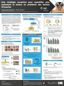 Une stratégie novatrice pour quantifier plus justement la teneur en protéines des farines d’insectes